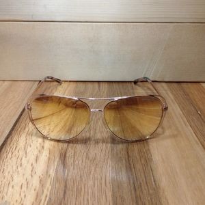 Michael Kors Gold Sun Glasses Model       MK 1024